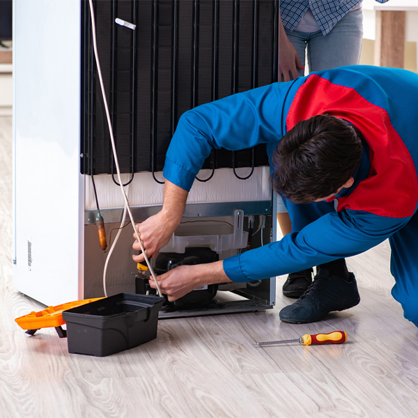 how much do you charge for refrigerator repair services in Martindale PA